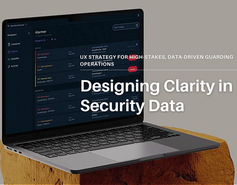 Securitas callouts insight dashboard designed by Anshula Kumar
